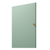 VELOUR DEUR 60x140cm - Afbeelding 3